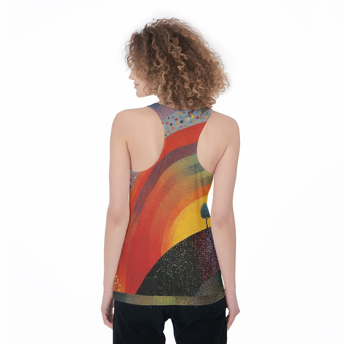 All-Over Print Women's Racerback Tank Top