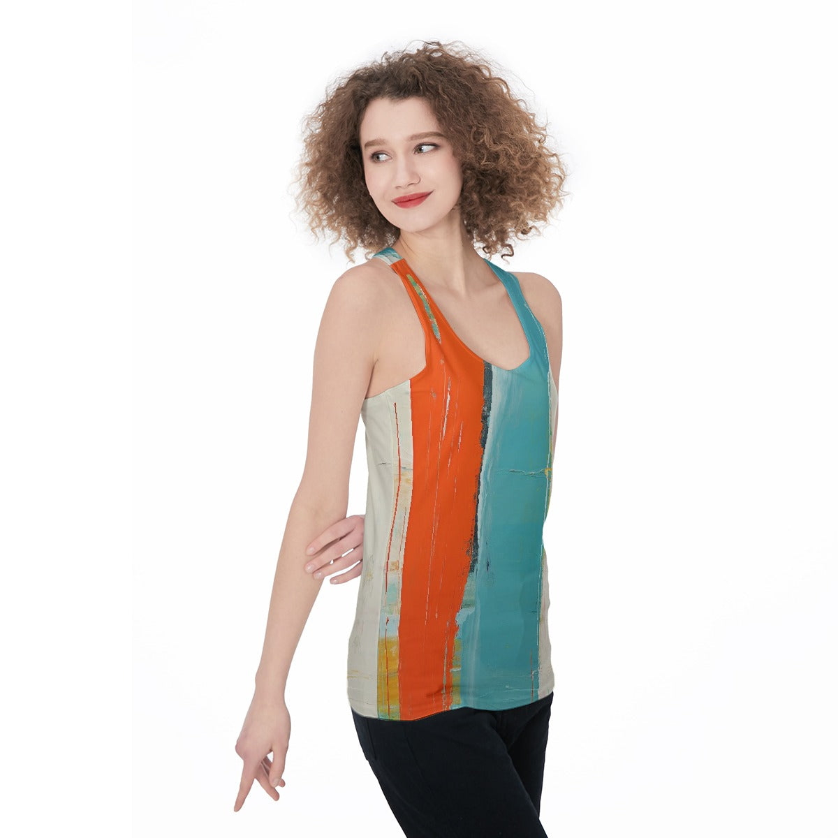 All-Over Print Women's Racerback Tank Top