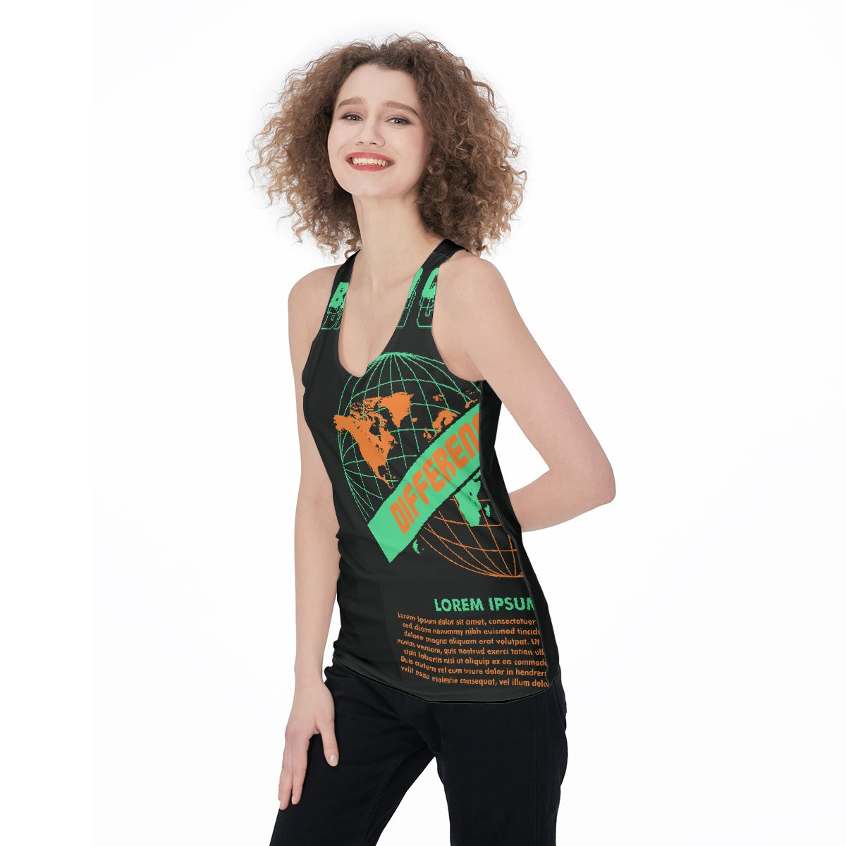 All-Over Print Women's Racerback Tank Top