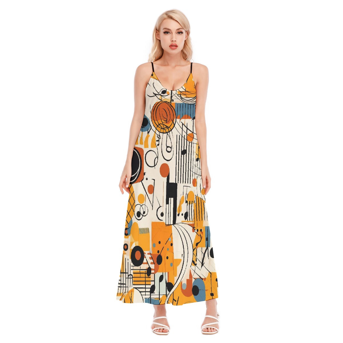 All-Over Print Women's Sling Dress