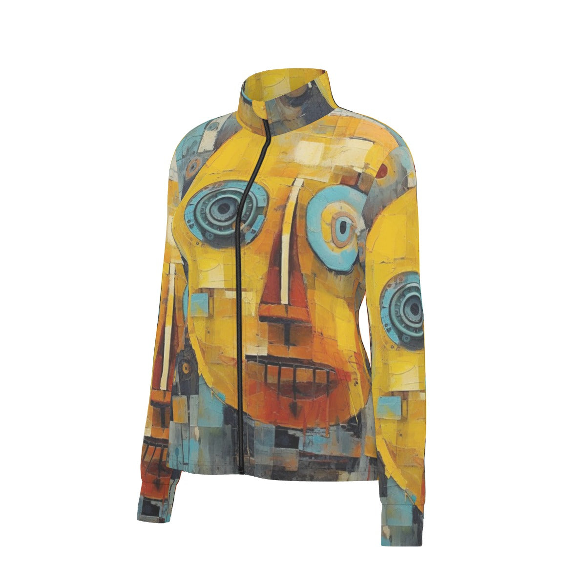 All-Over Print Women's Long Sleeve Thumbhole Jacket