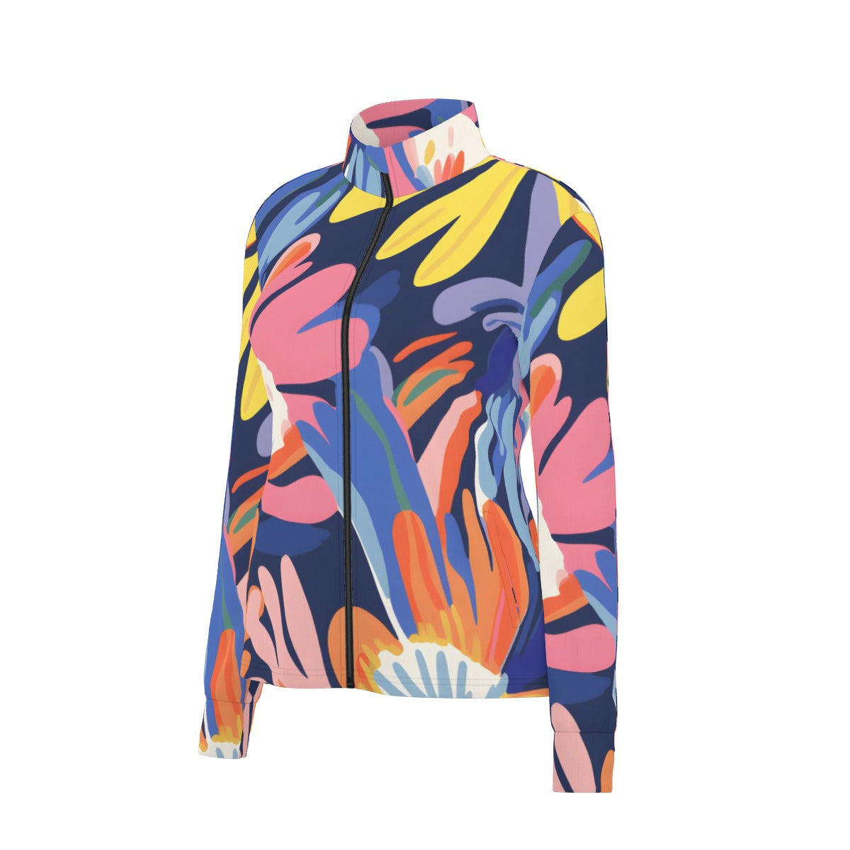 All-Over Print Women's Long Sleeve Thumbhole Jacket