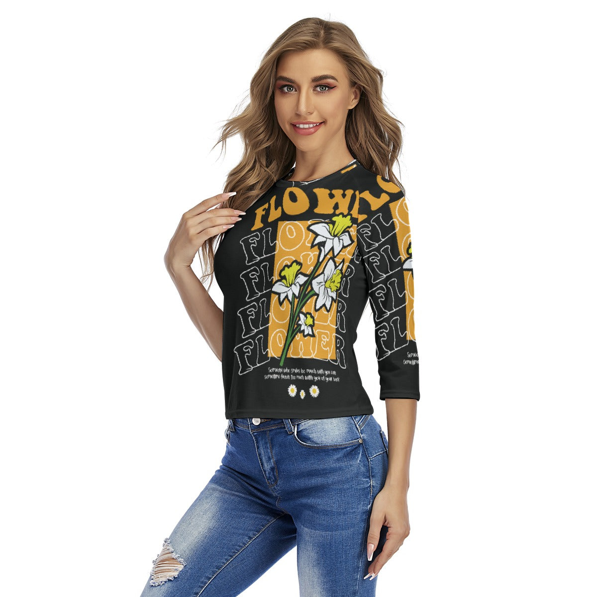 All-Over Print Women's Raglan Sleeves T-shirts