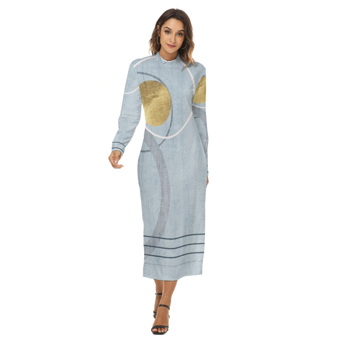 All-Over Print Women's Hip Dress