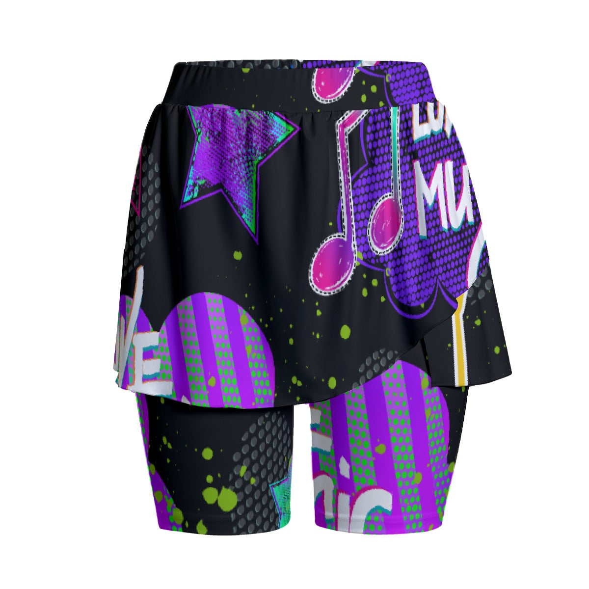 All-Over Print Women's Sports Skorts