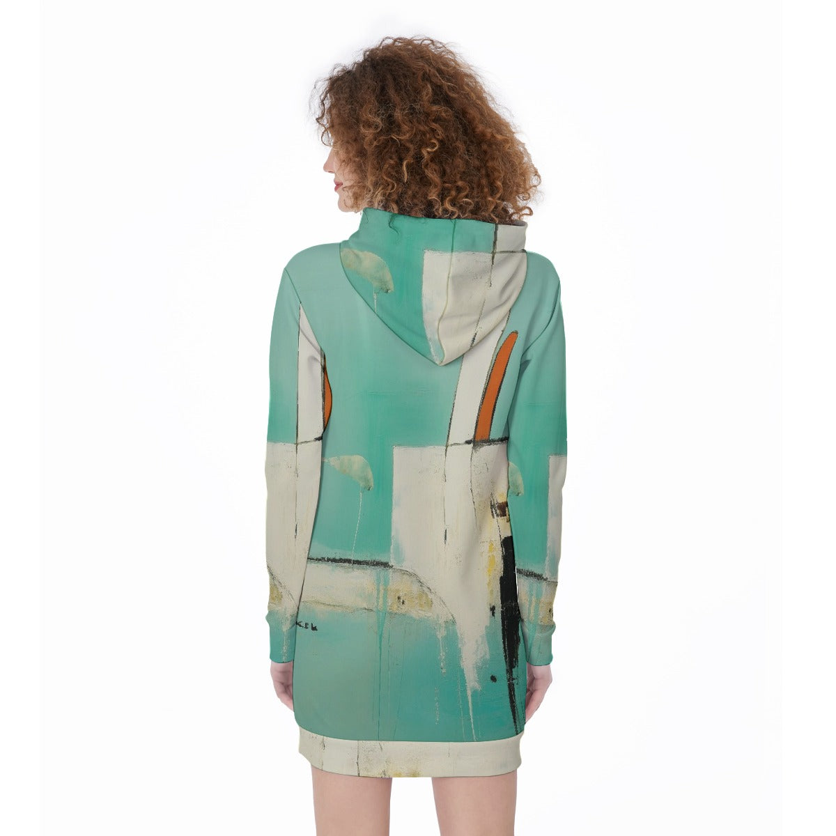 All-Over Print Women's Long Hoodie