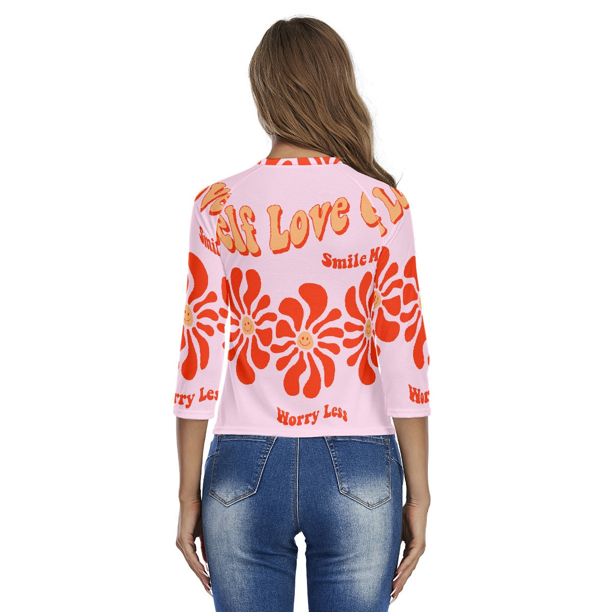 All-Over Print Women's Raglan Sleeves T-shirts