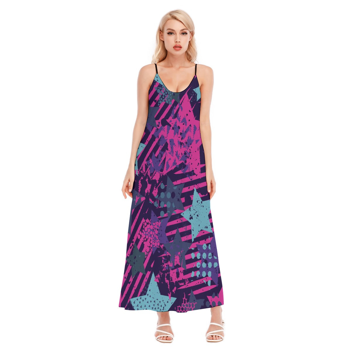 All-Over Print Women's Sling Dress