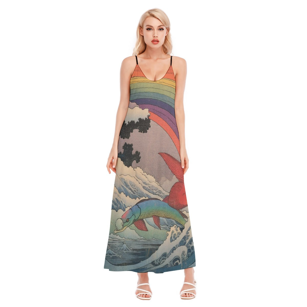 All-Over Print Women's Sling Dress