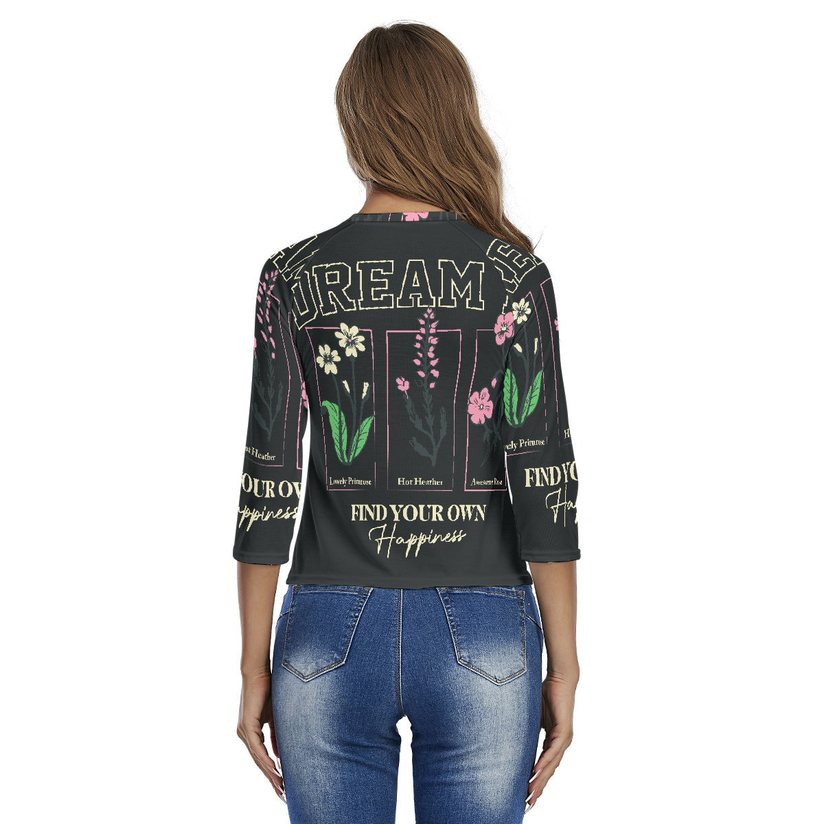 All-Over Print Women's Raglan Sleeves T-shirts