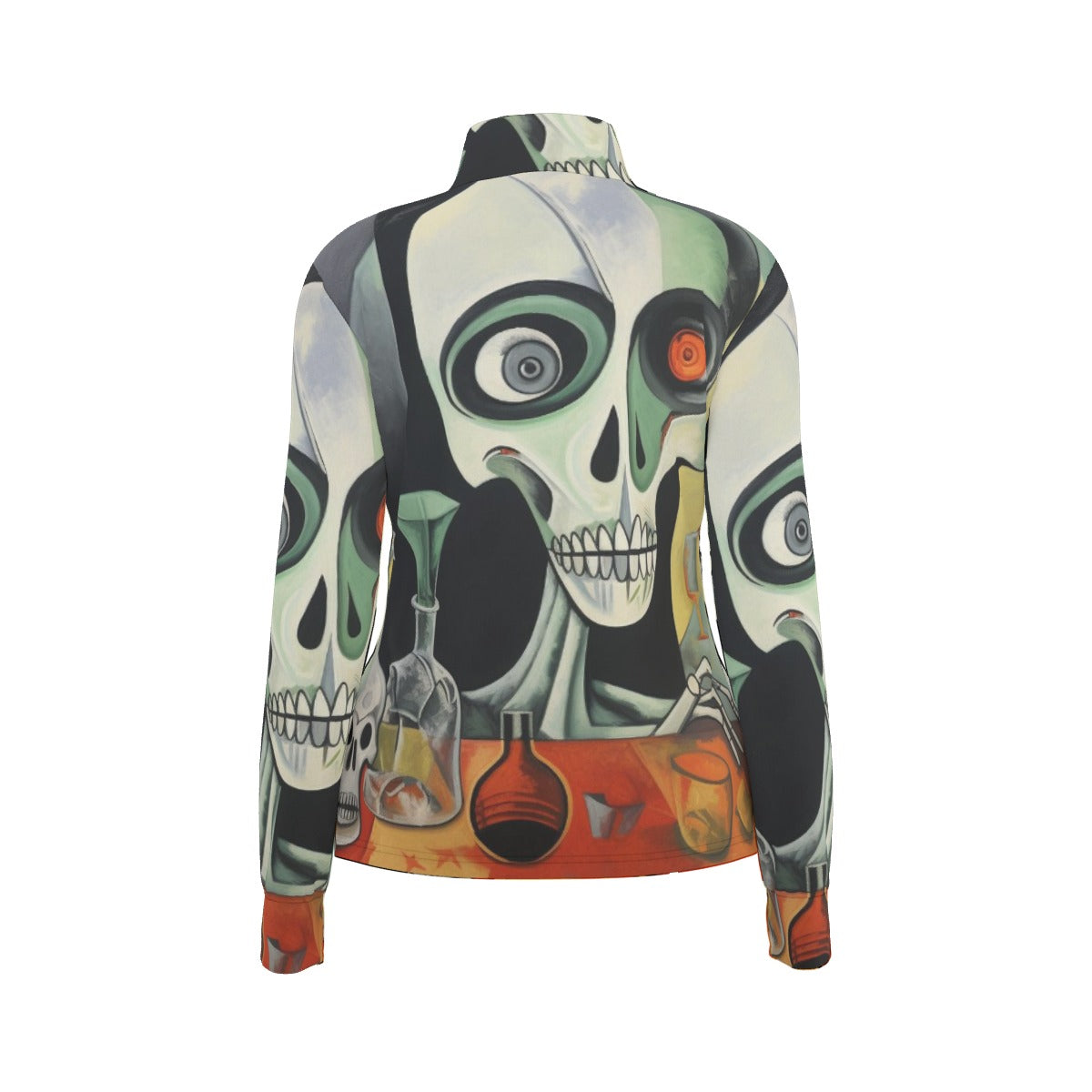 All-Over Print Women's Long Sleeve Thumbhole Jacket
