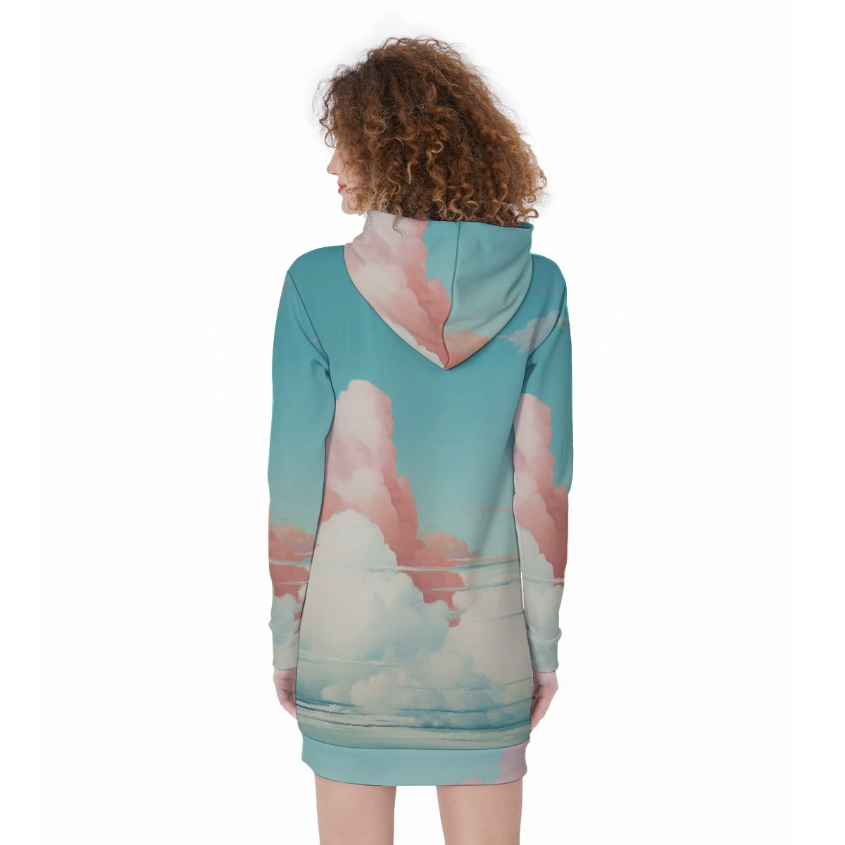 All-Over Print Women's Long Hoodie