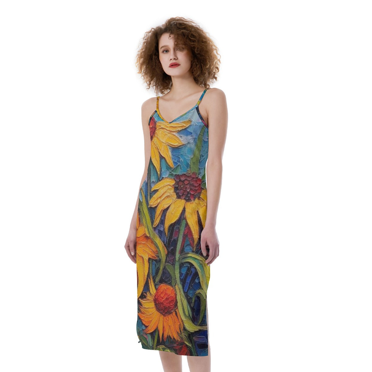 All-Over Print Women's Cami Dress