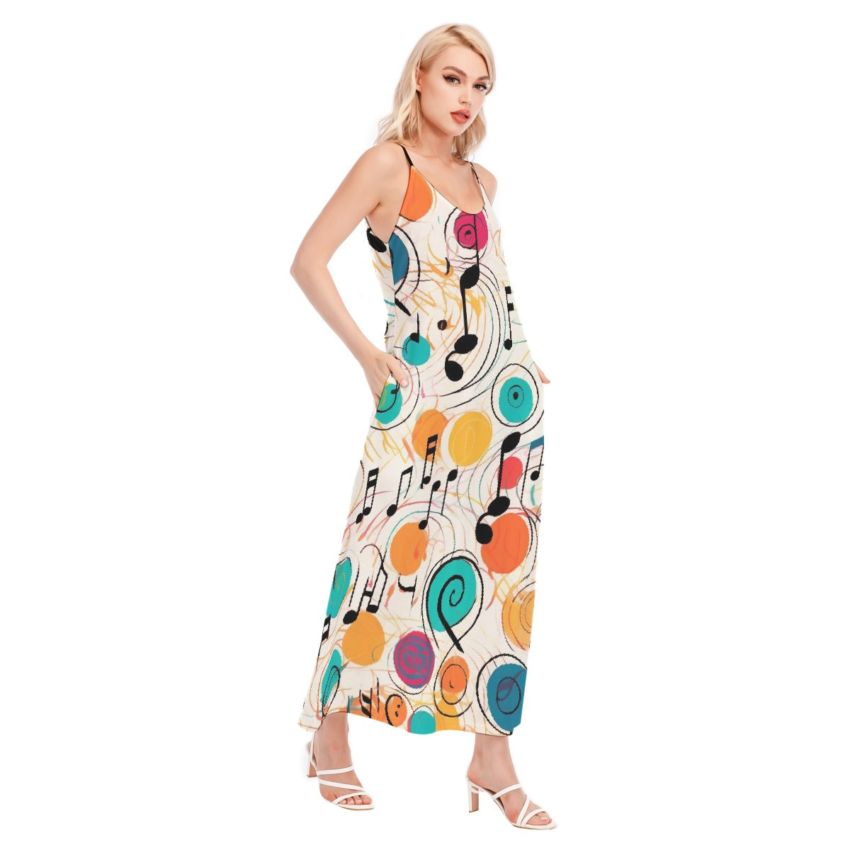 All-Over Print Women's Sling Dress