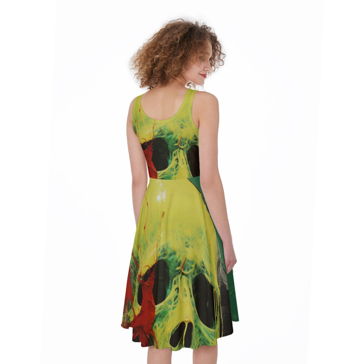 All-Over Print Women's Sleeveless Dress