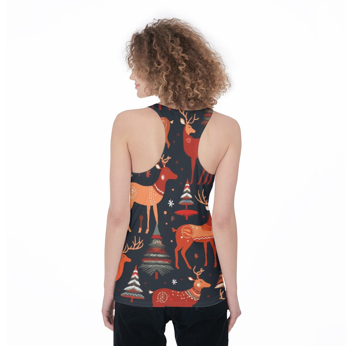 All-Over Print Women's Racerback Tank Top