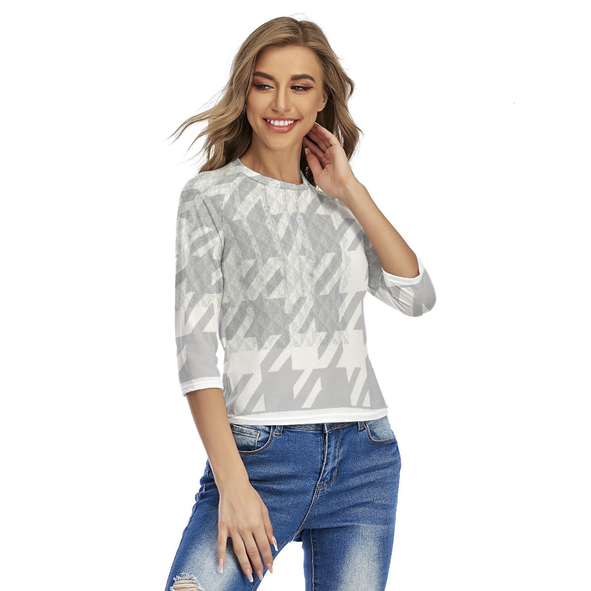 All-Over Print Women's Raglan Sleeves T-shirts