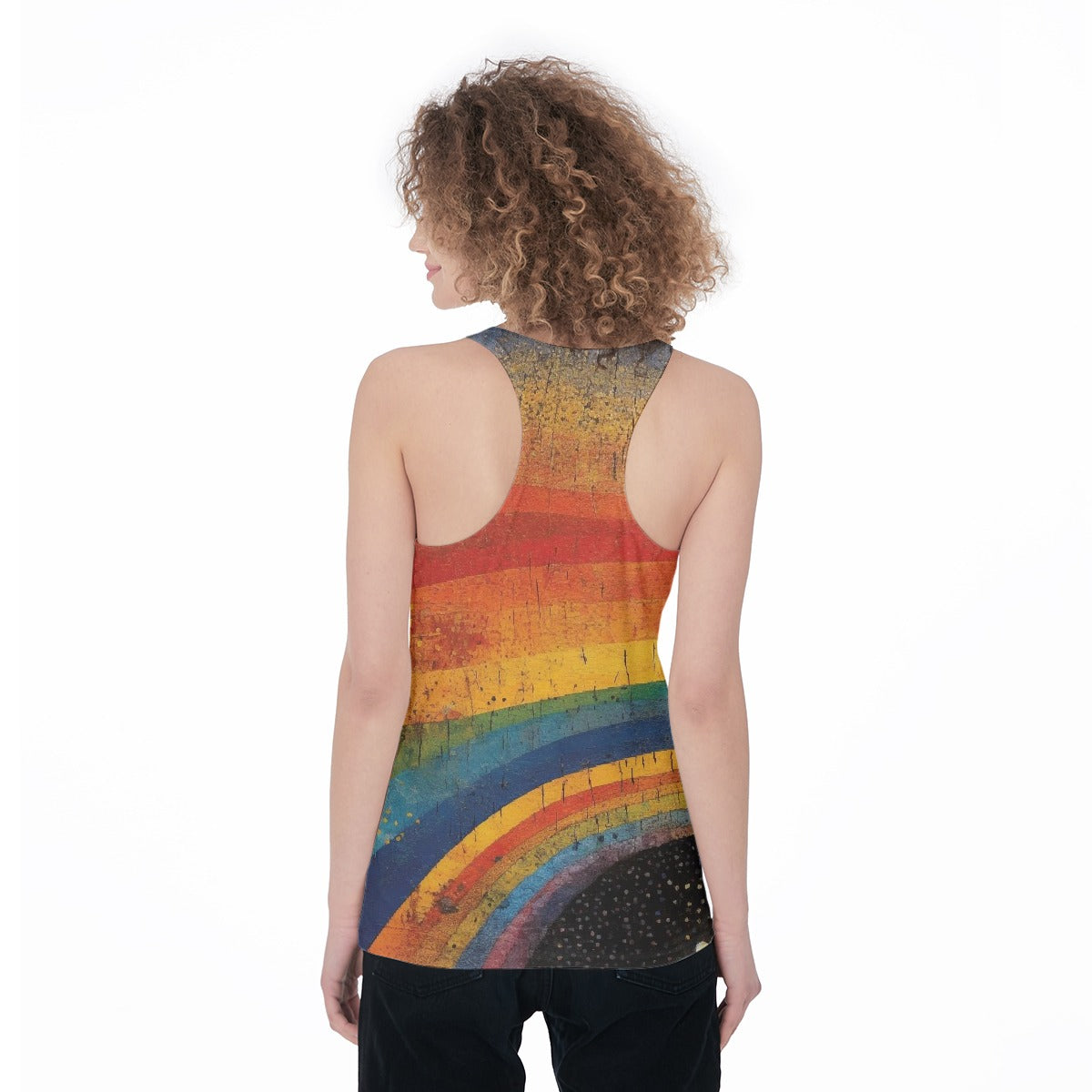 All-Over Print Women's Racerback Tank Top