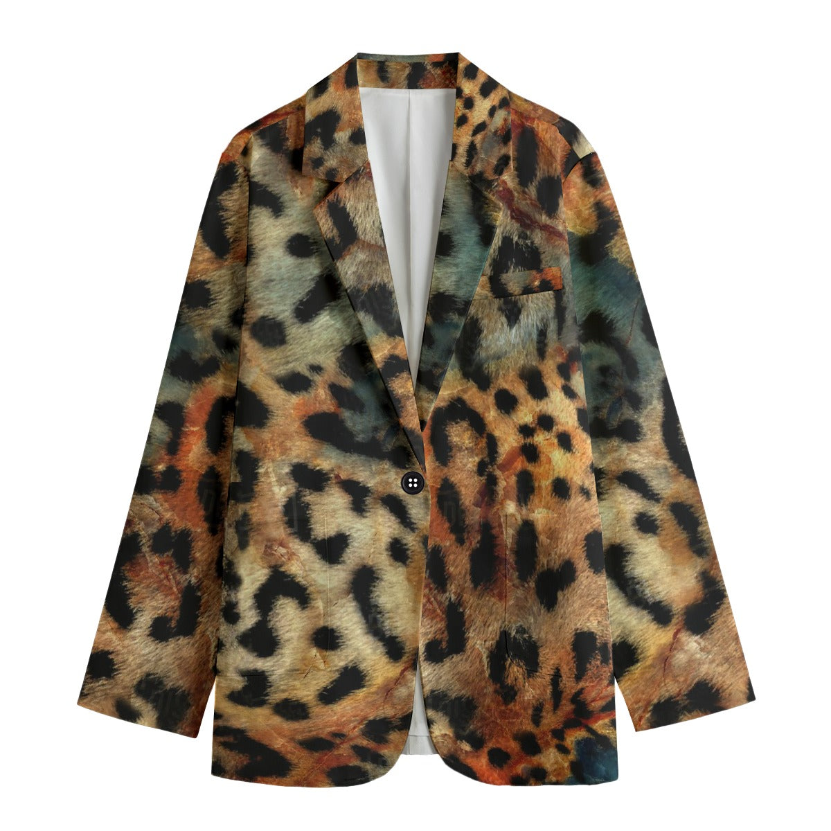 All-Over Print Women's Leisure Blazer