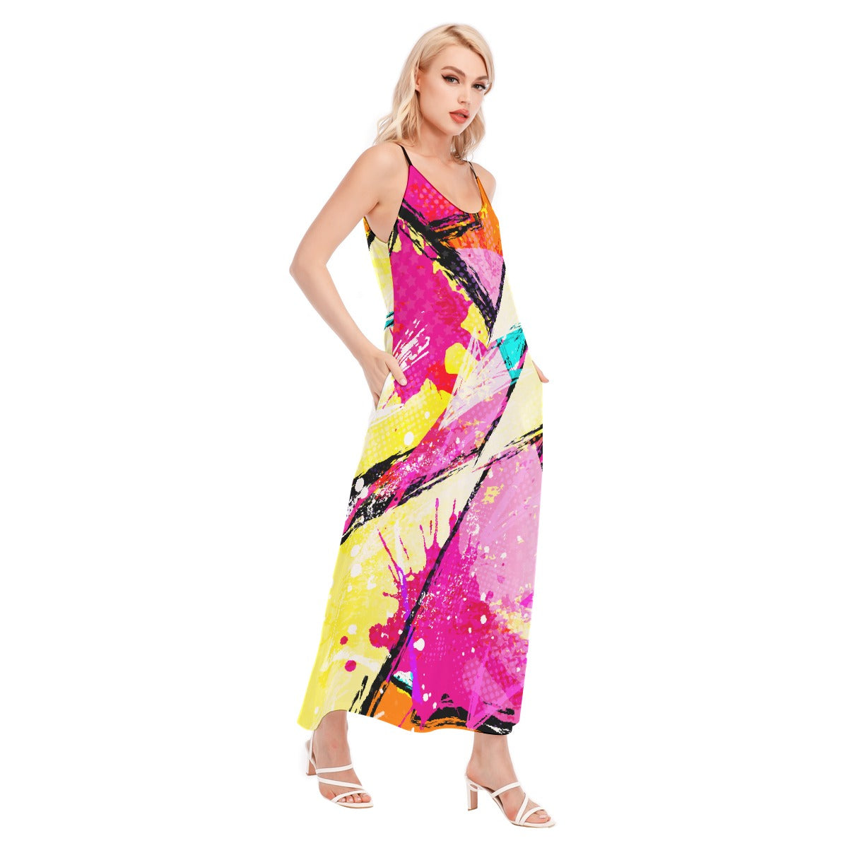 All-Over Print Women's Sling Dress