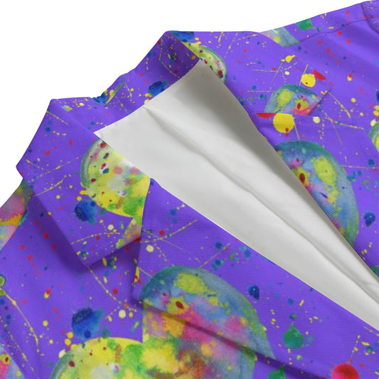 All-Over Print Women's Leisure Blazer