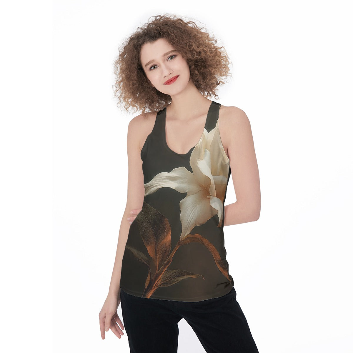 All-Over Print Women's Racerback Tank Top