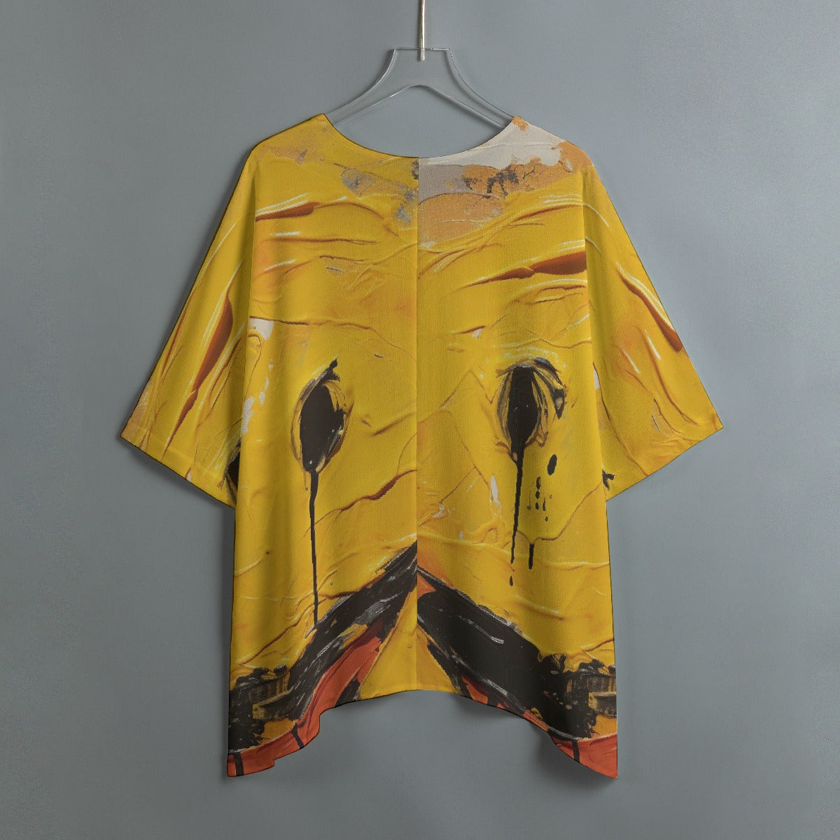 All-Over Print Women's Bat Sleeve Shirt