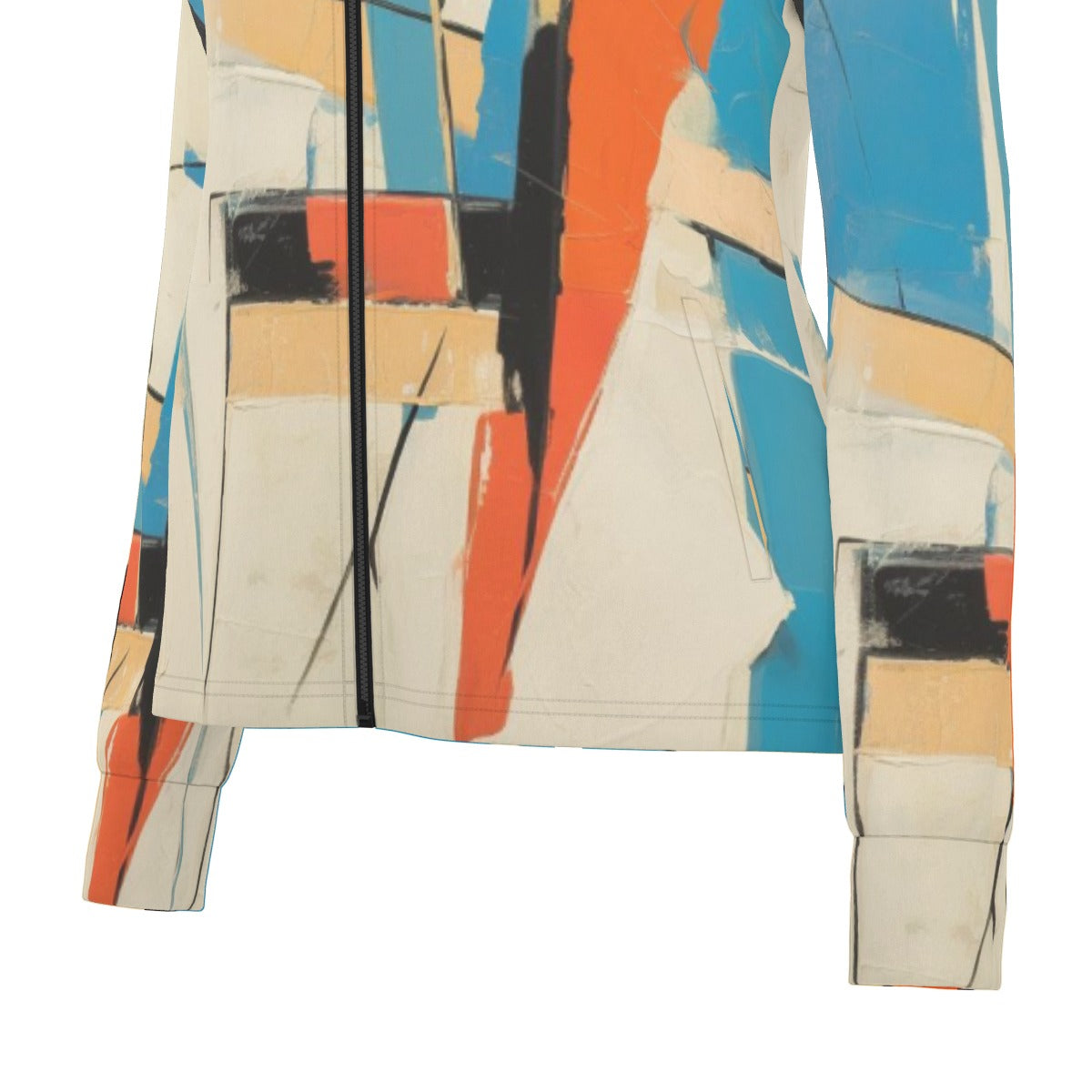 All-Over Print Women's Long Sleeve Thumbhole Jacket