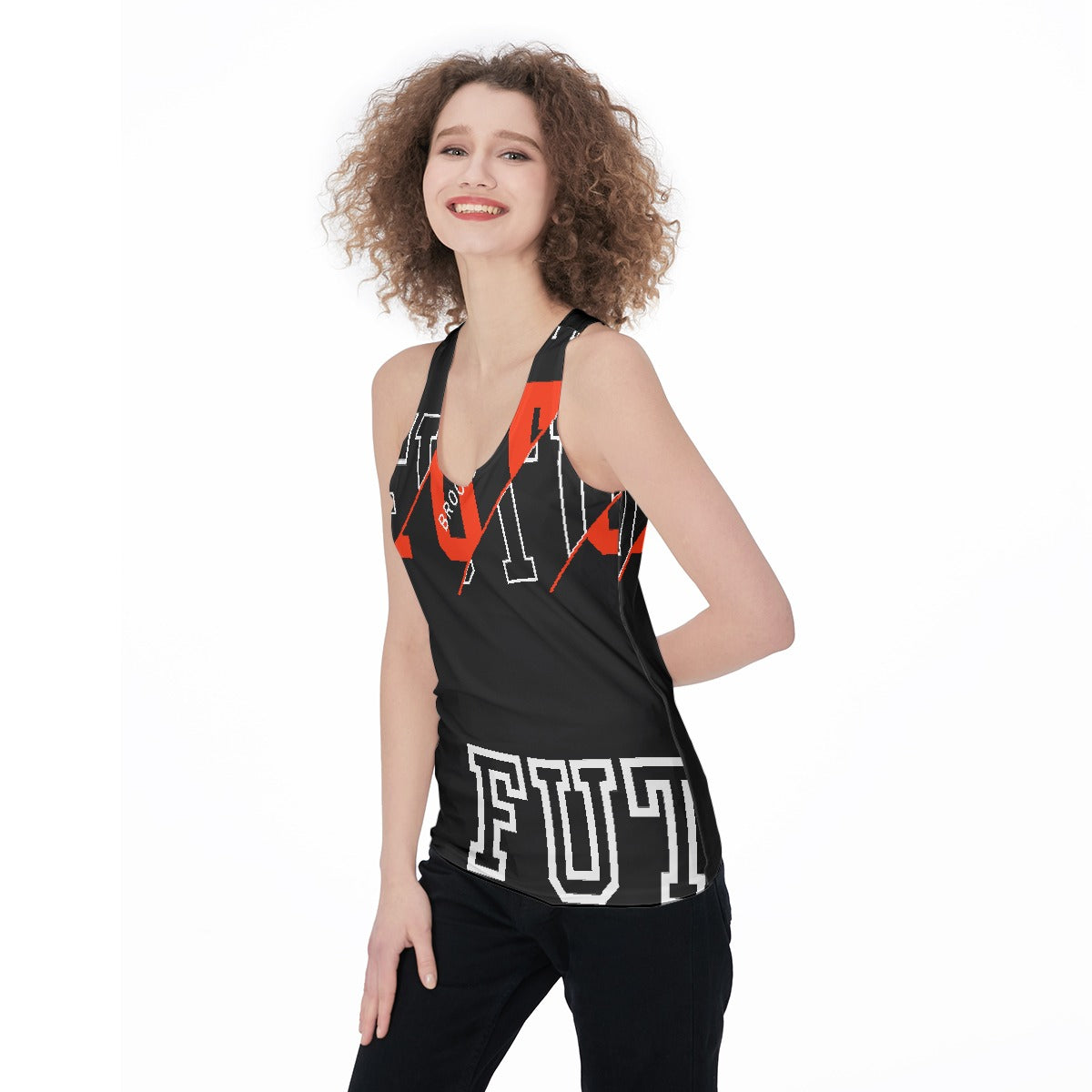 All-Over Print Women's Racerback Tank Top