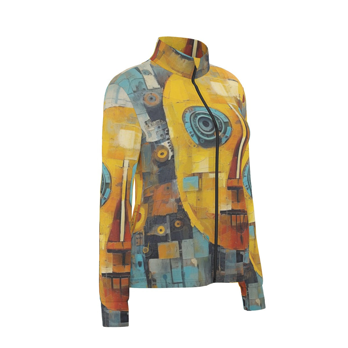 All-Over Print Women's Long Sleeve Thumbhole Jacket