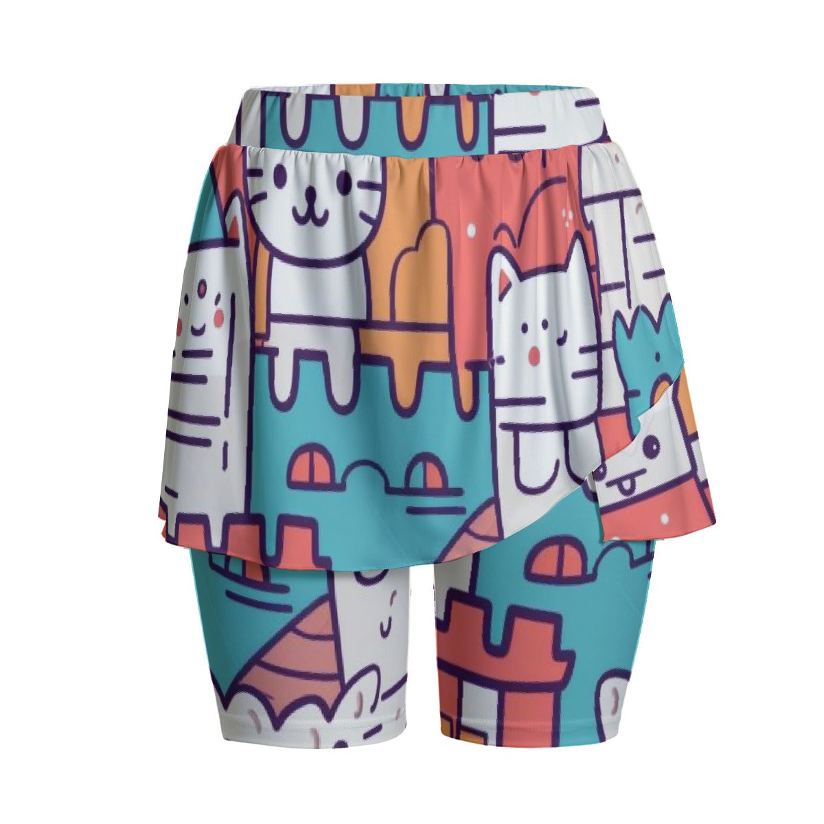All-Over Print Women's Sports Skorts