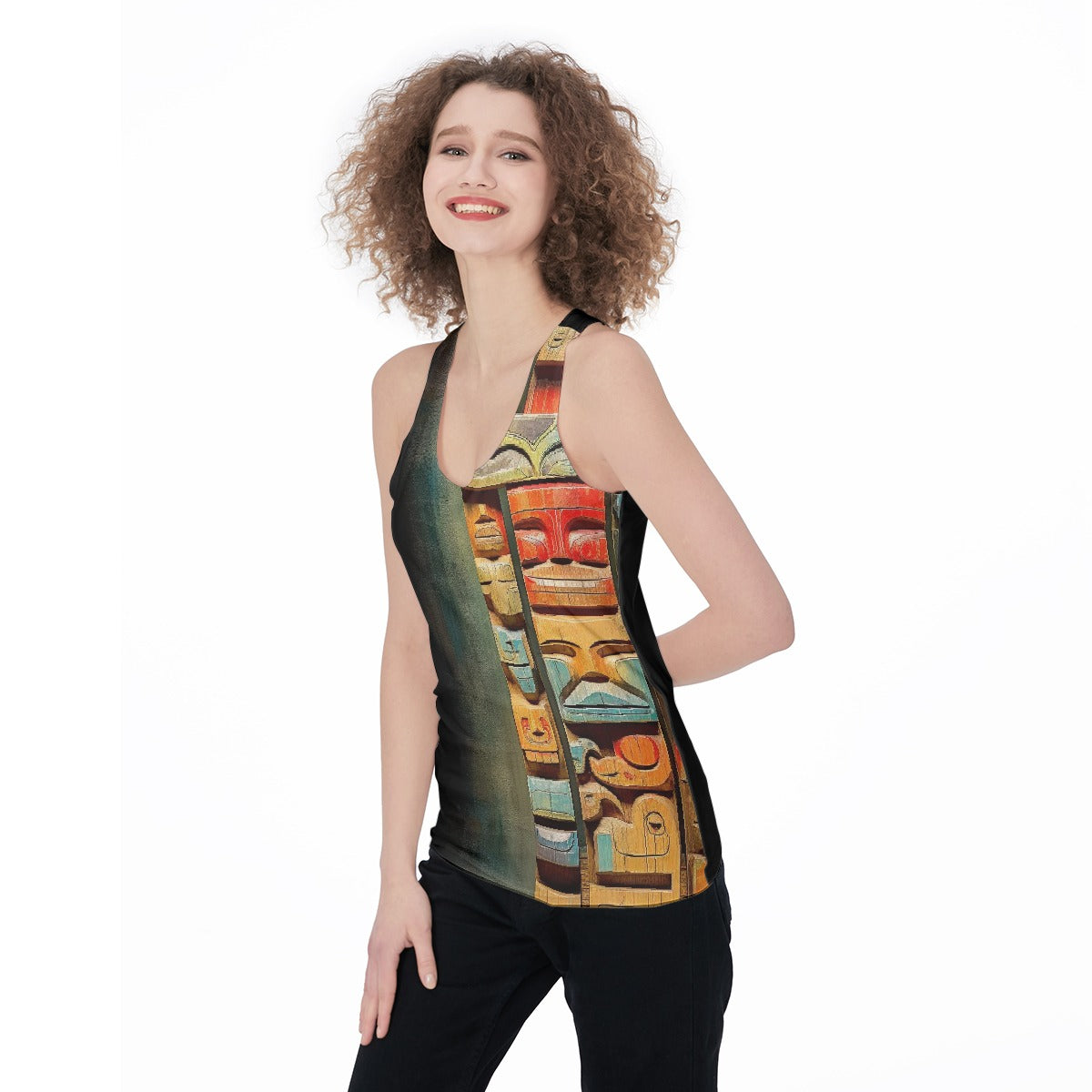 All-Over Print Women's Racerback Tank Top