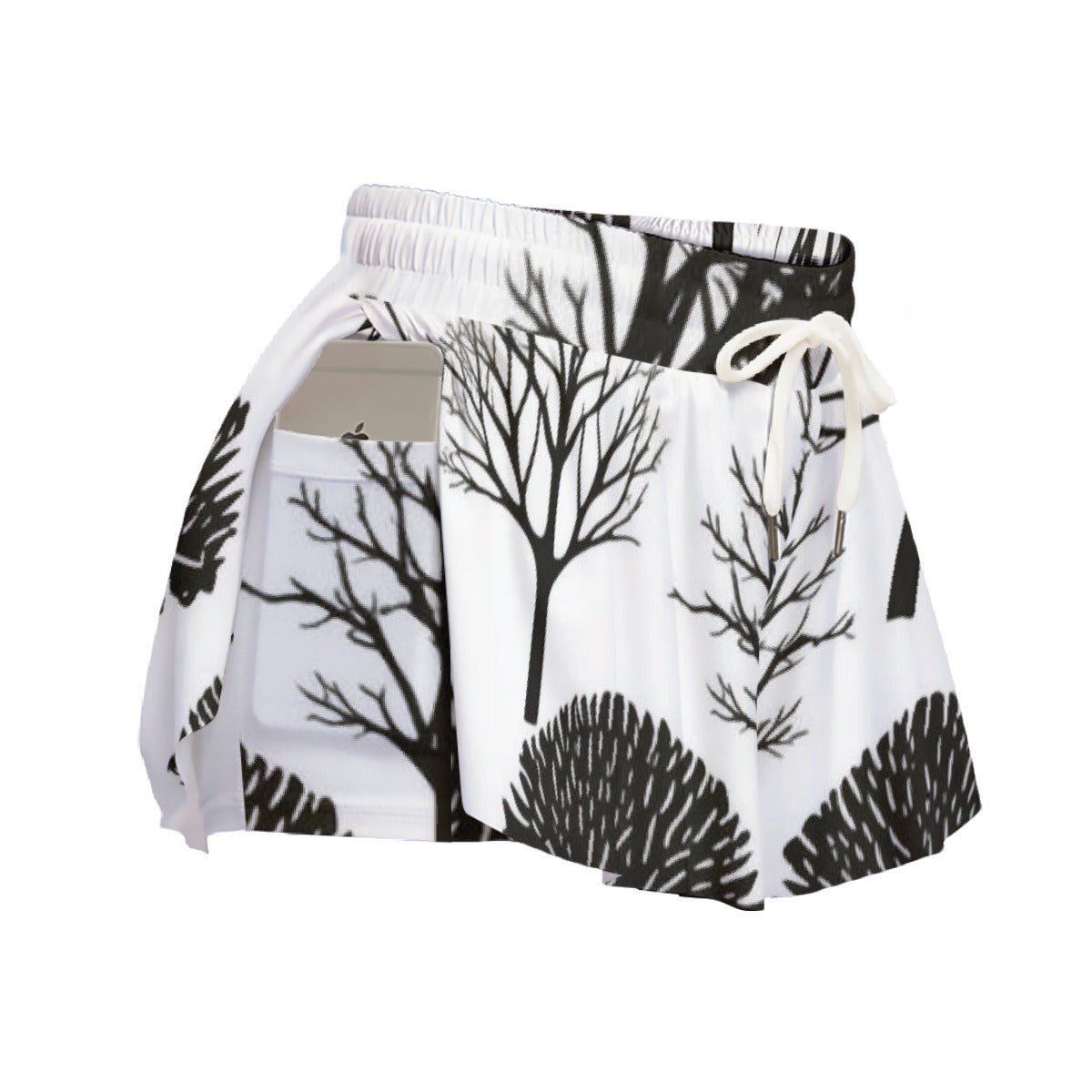 All-Over Print Women's Sport Skorts With Pocket