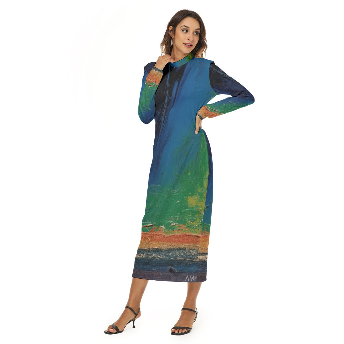 All-Over Print Women's Hip Dress