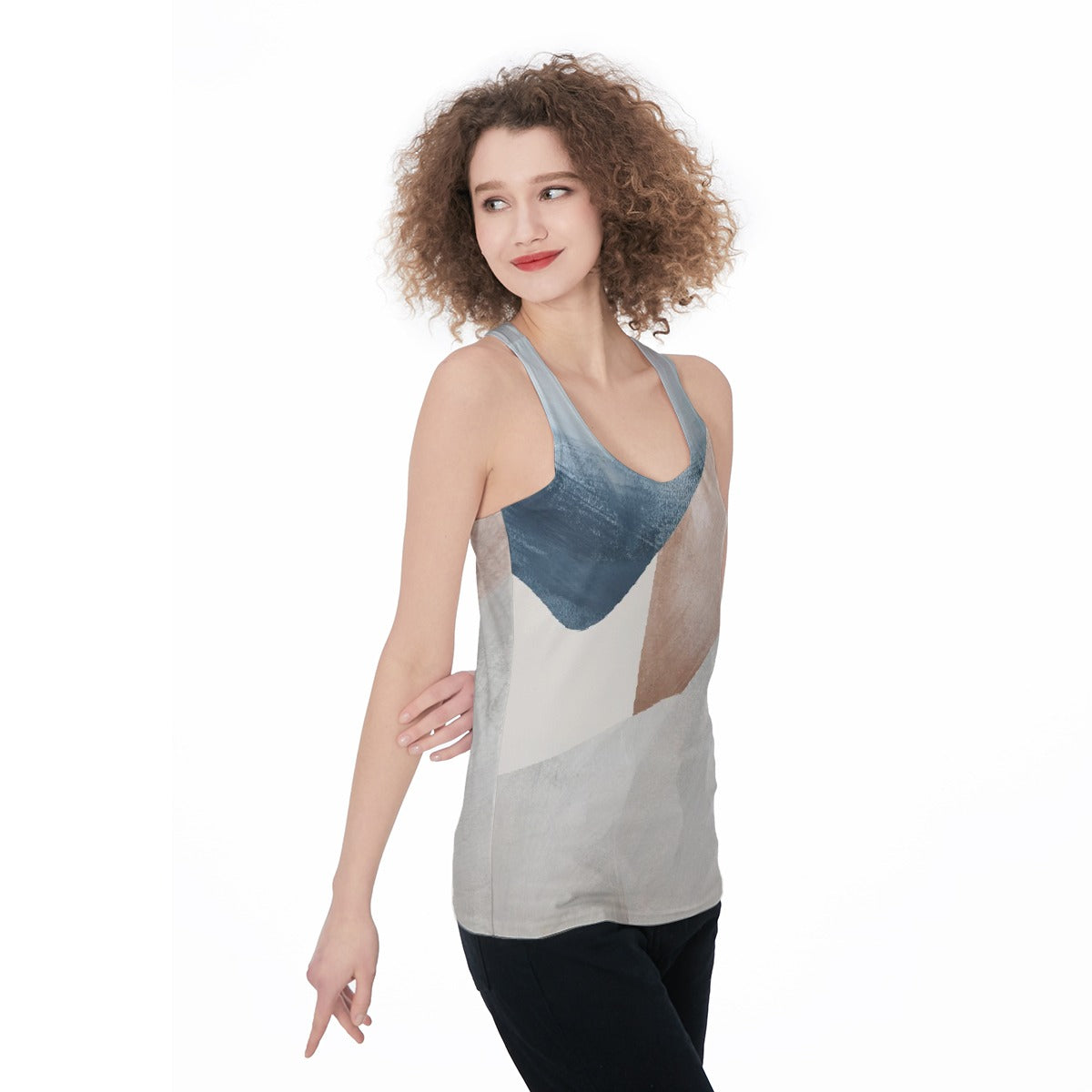 All-Over Print Women's Racerback Tank Top