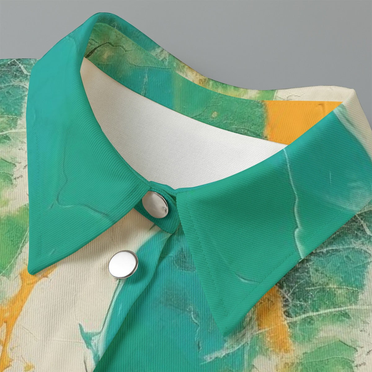 All-Over Print Women's Cropped Jacket | 245GSM Cotton