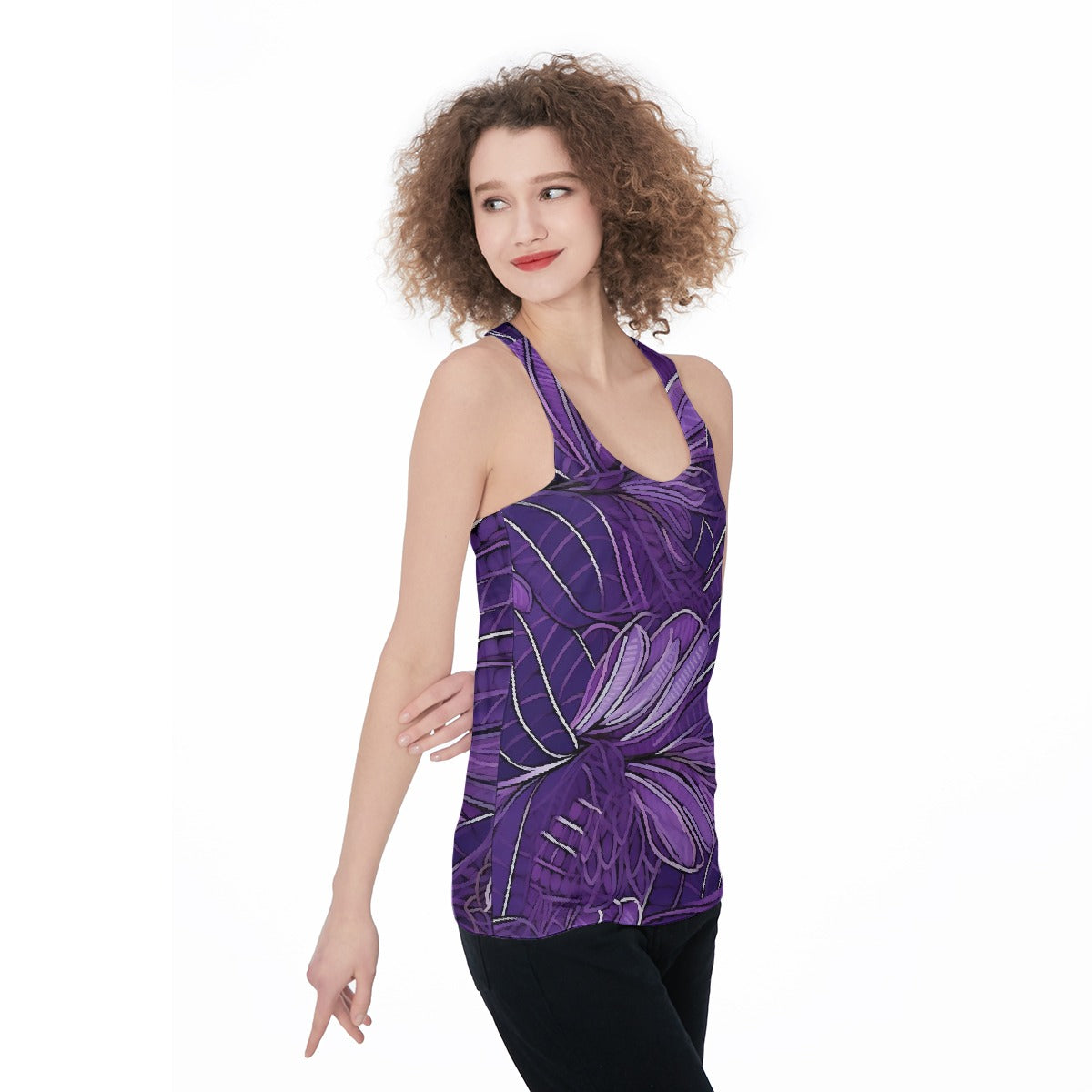 All-Over Print Women's Racerback Tank Top