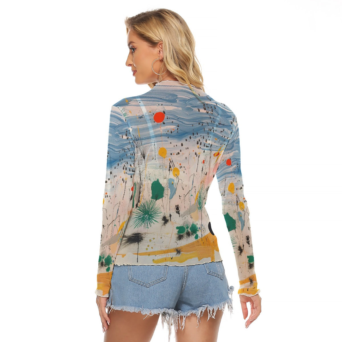 All-Over Print Women's Mesh T-shirt