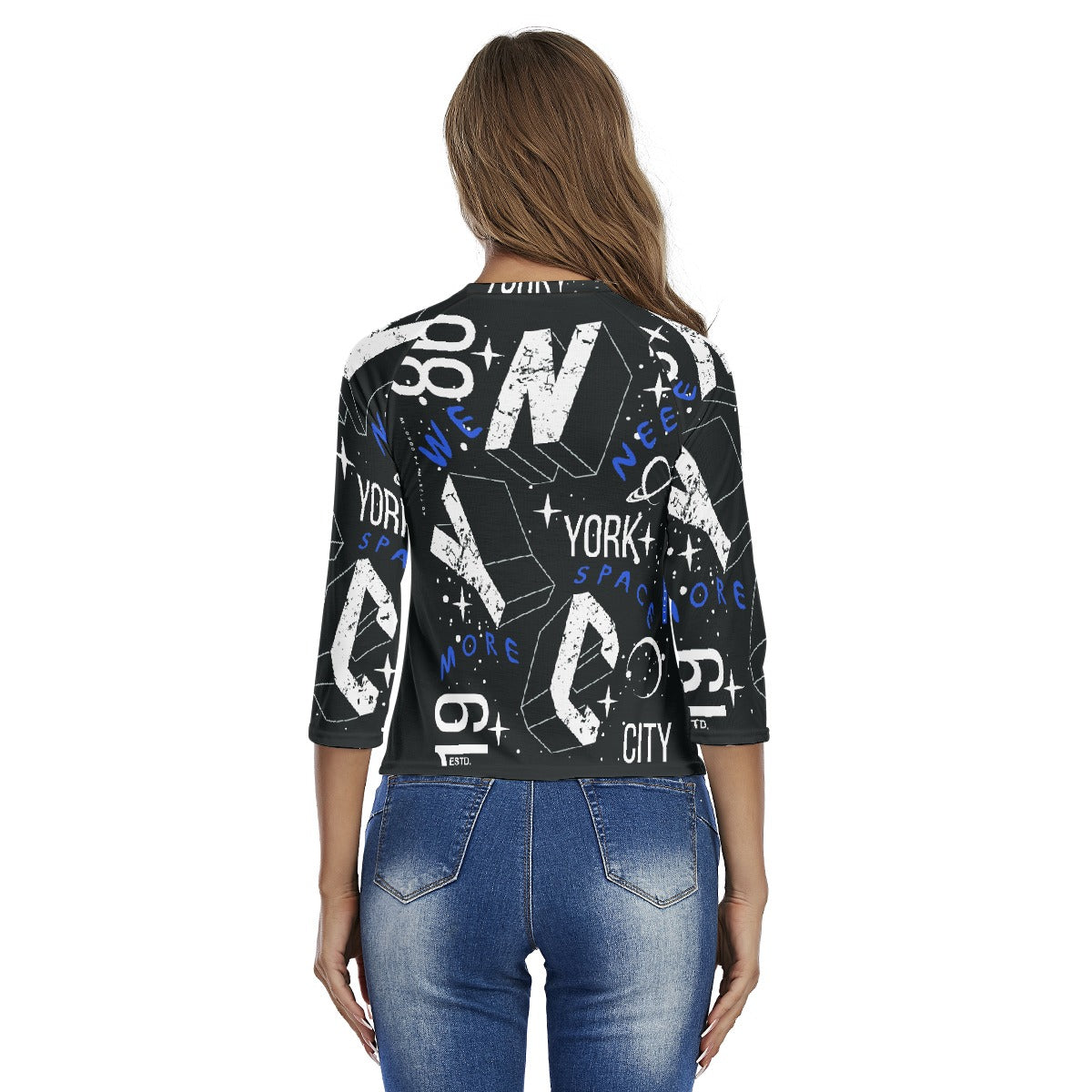 All-Over Print Women's Raglan Sleeves T-shirts