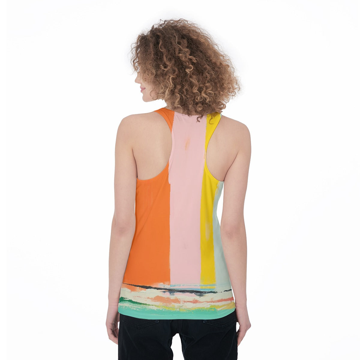 All-Over Print Women's Racerback Tank Top