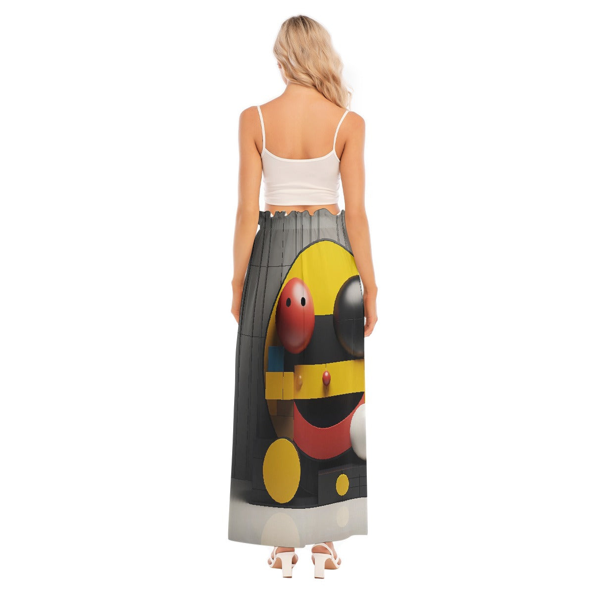 All-Over Print Women's Side Split Skirt