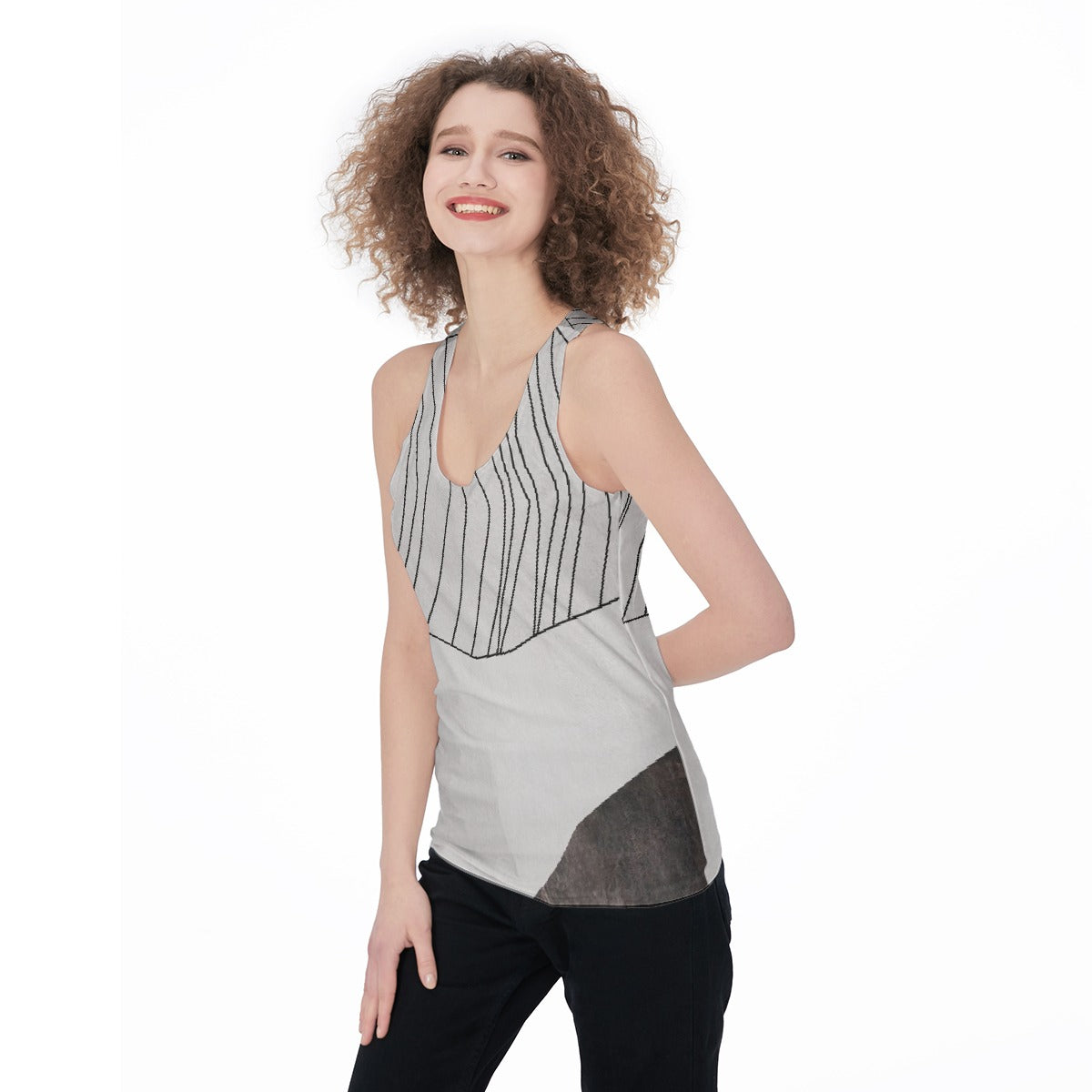 All-Over Print Women's Racerback Tank Top