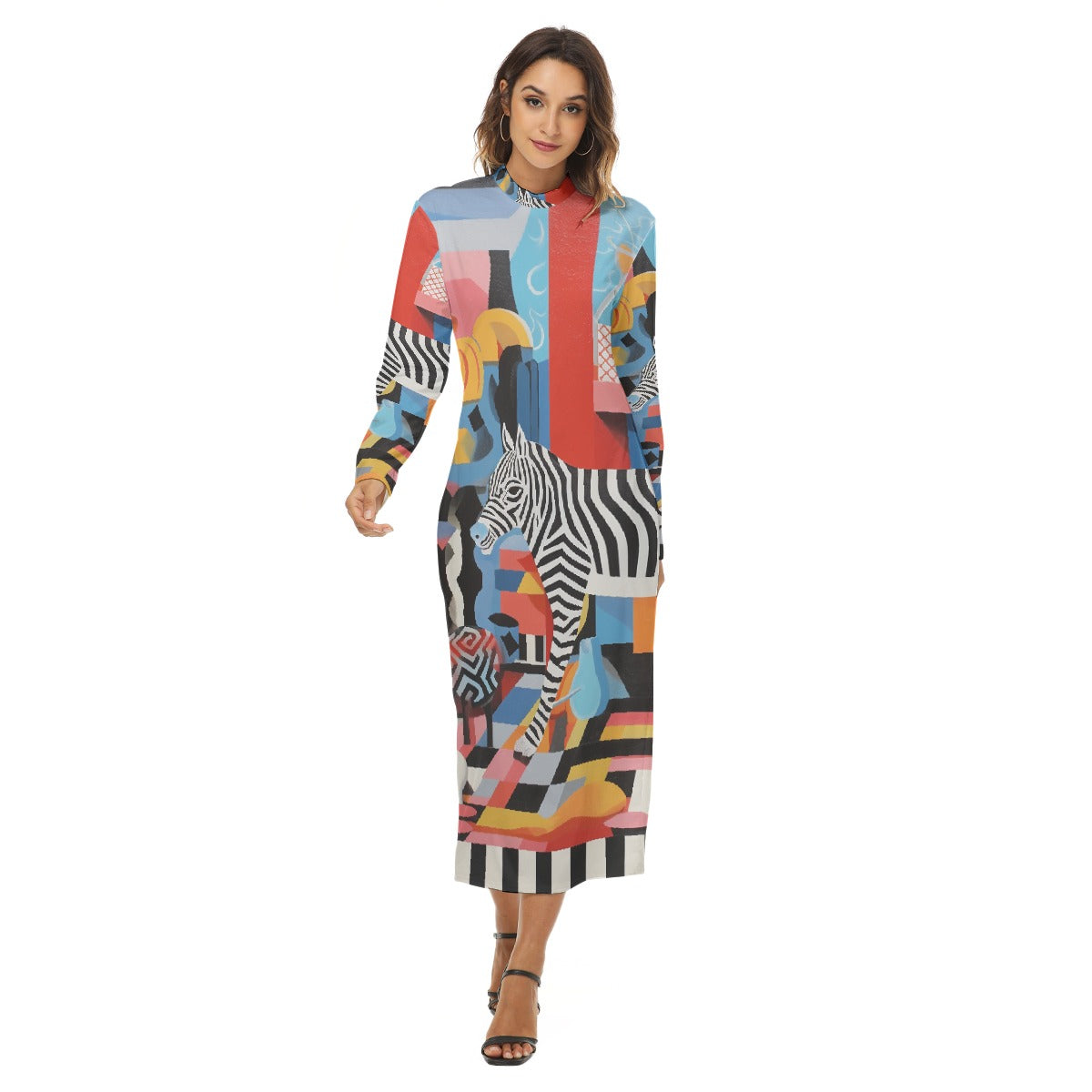 All-Over Print Women's Hip Dress