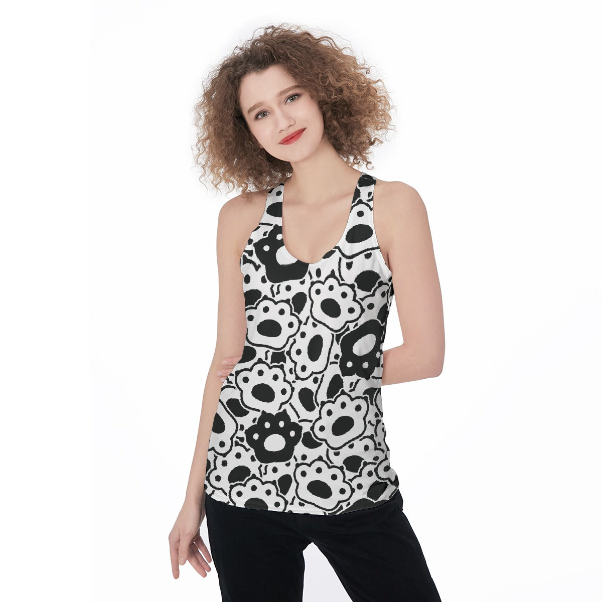 All-Over Print Women's Racerback Tank Top