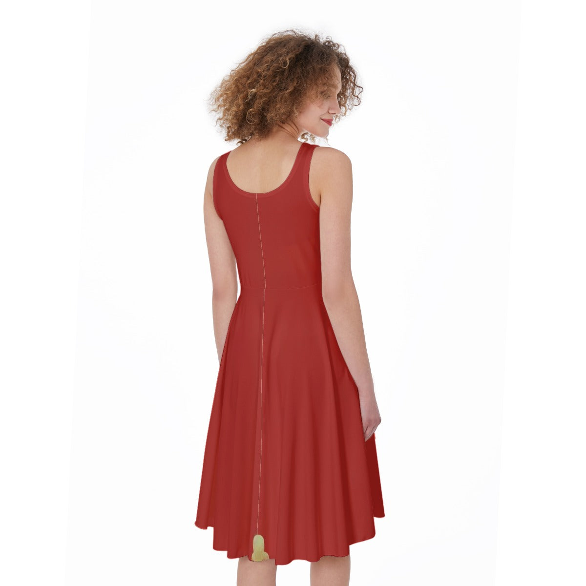 All-Over Print Women's Sleeveless Dress