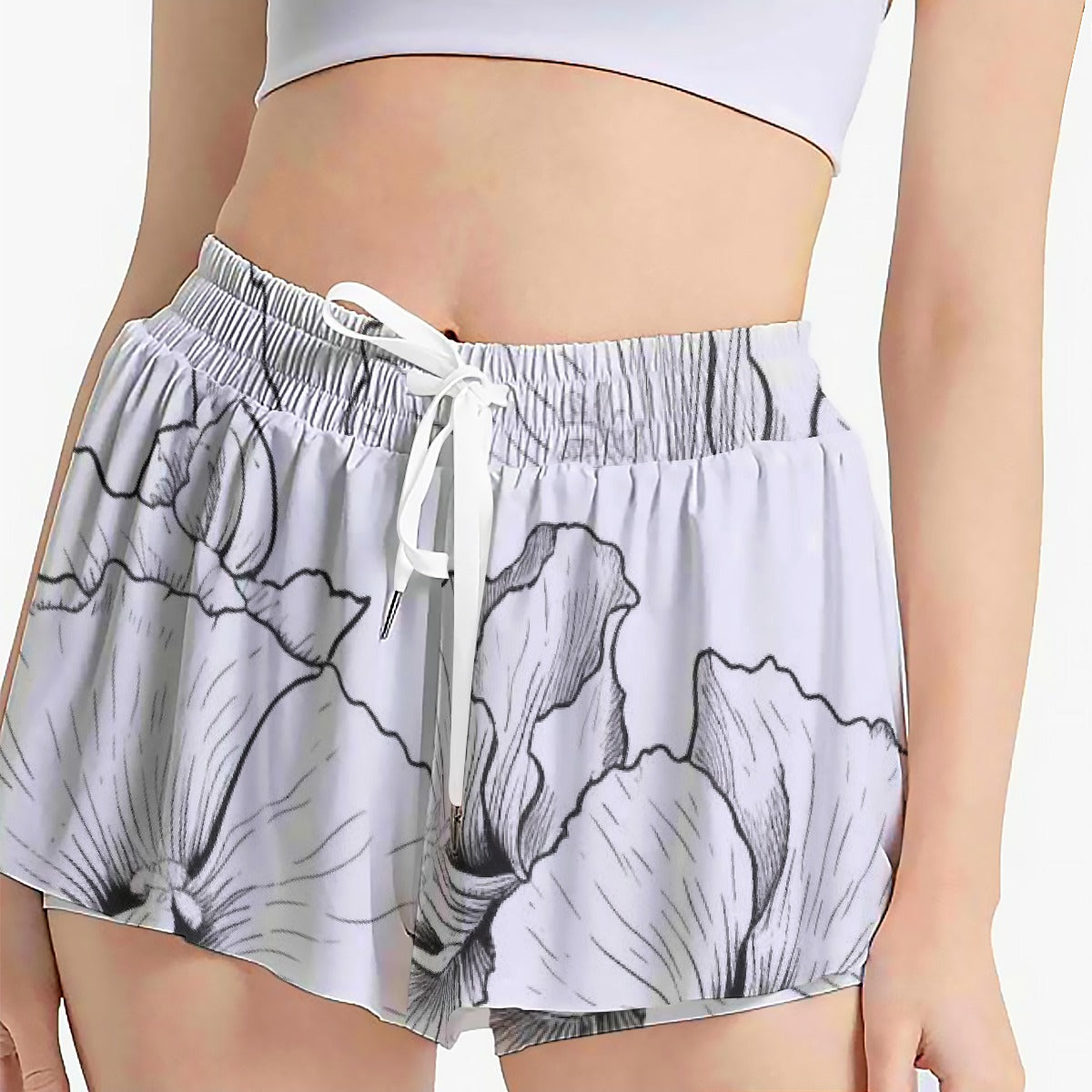 All-Over Print Women's Sport Skorts With Pocket
