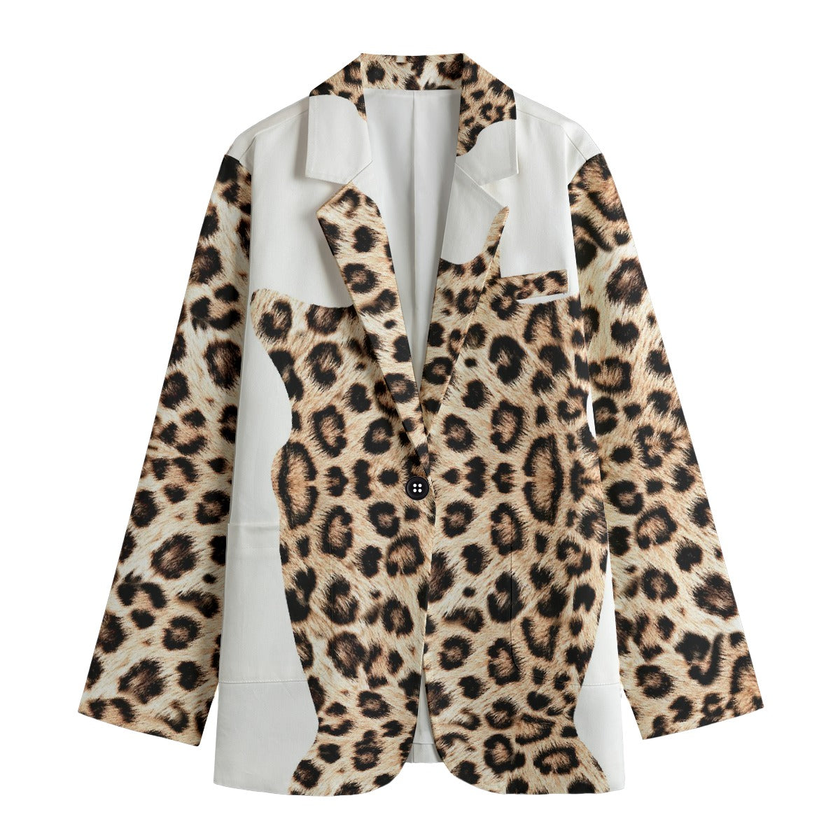 All-Over Print Women's Leisure Blazer