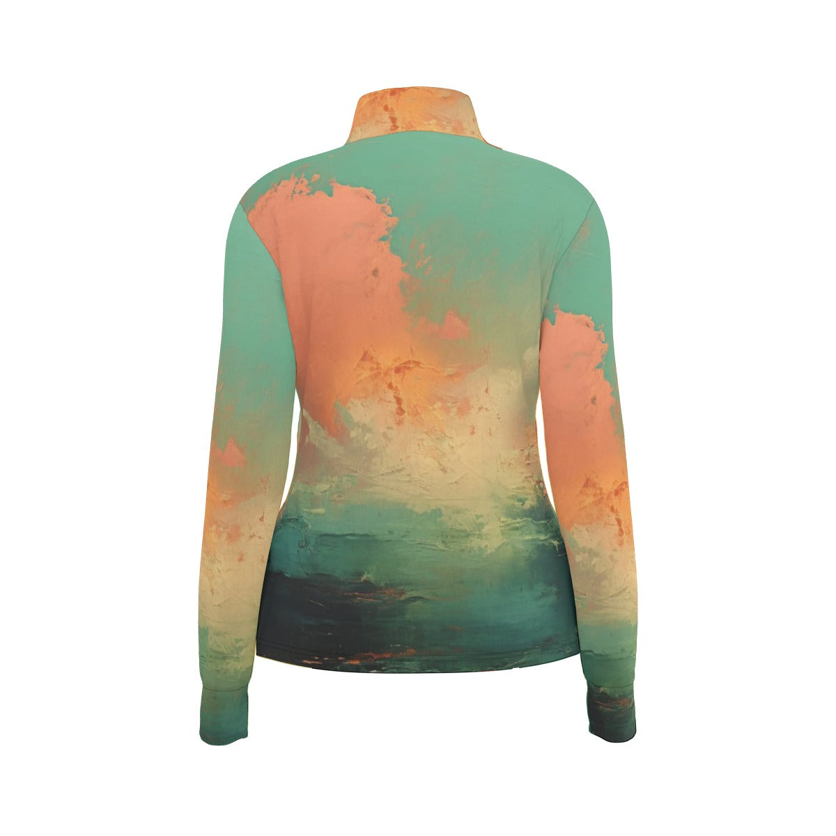 All-Over Print Women's Long Sleeve Thumbhole Jacket