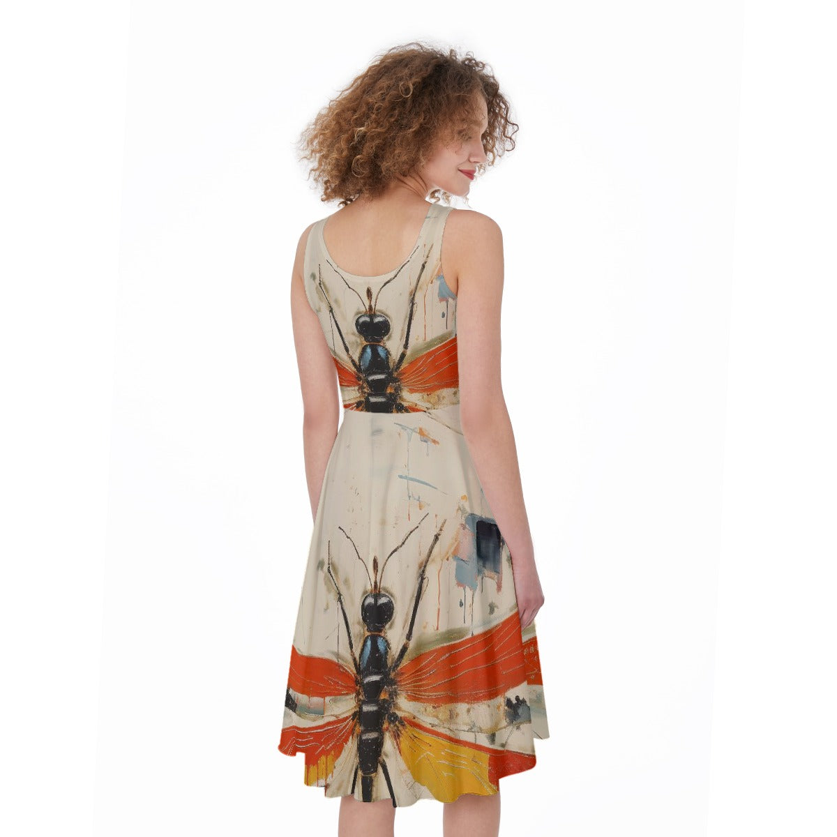 All-Over Print Women's Sleeveless Dress