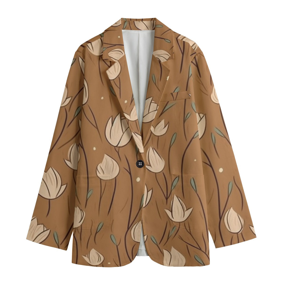 All-Over Print Women's Leisure Blazer